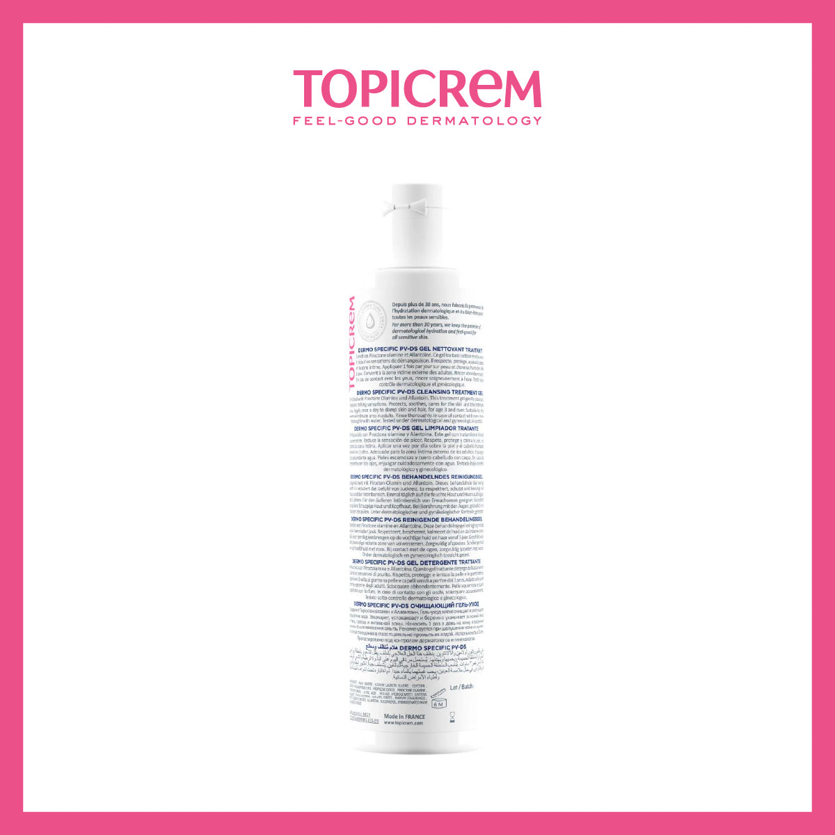 Topicrem DERMO SPECIFIC PV/DS Cleansing Gel 200ml