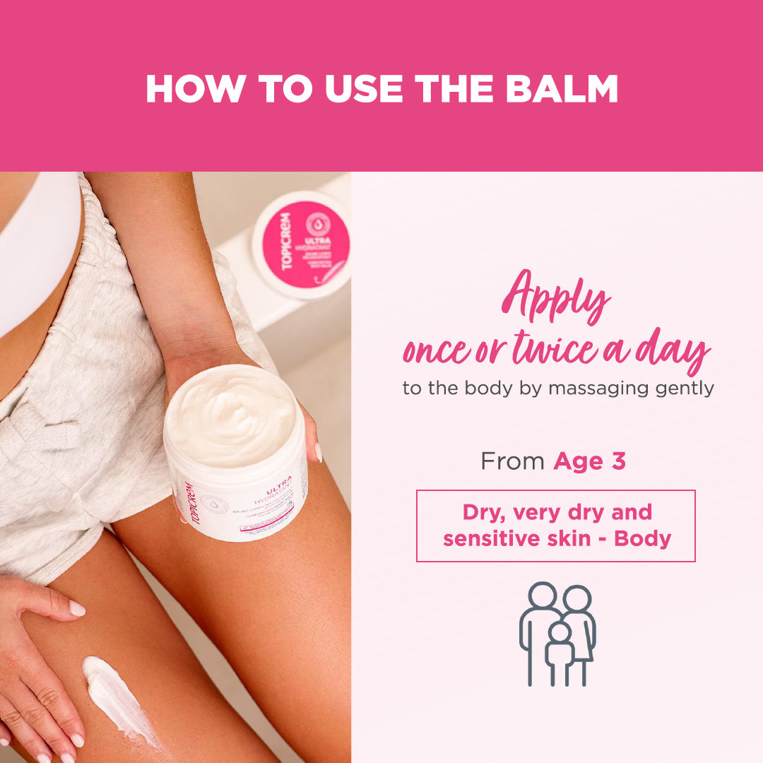 Topicrem Ultra-Moisturizing Comforting Body Balm 380ml