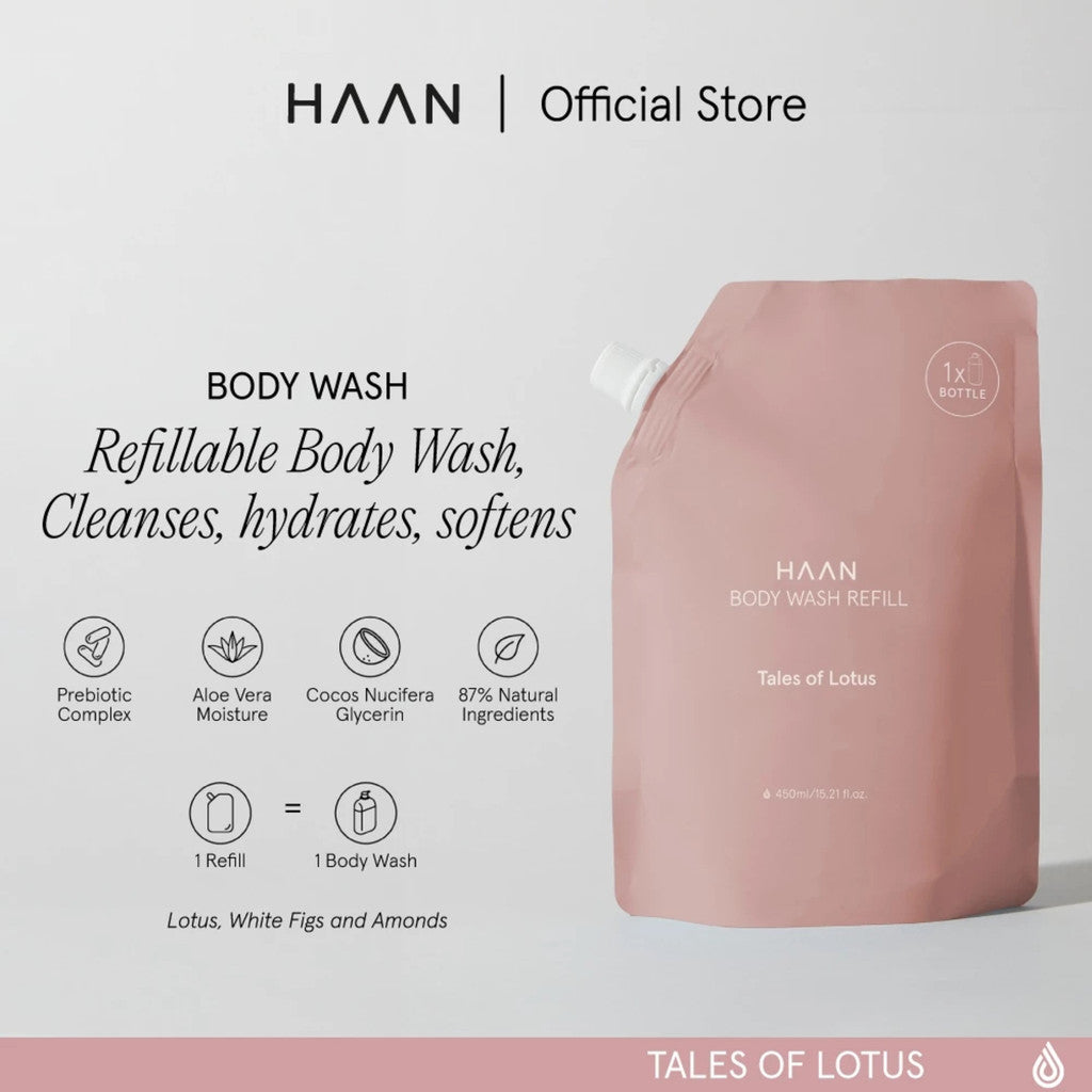 Haan Refill Body Wash Tales of Lotus 450ml