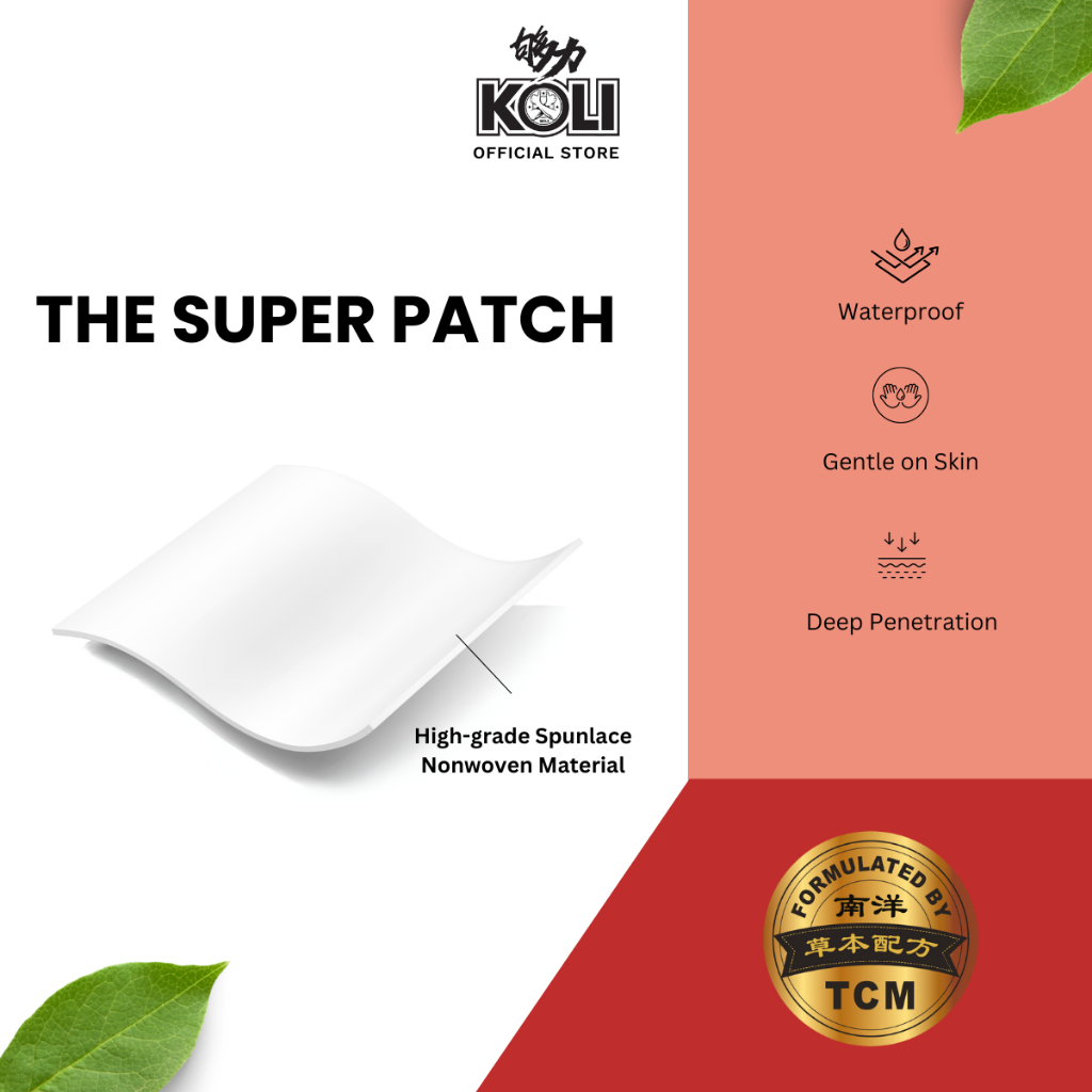 够力 KOLI CLASSIC Pain Relief Plaster (ACHING MUSCLES)