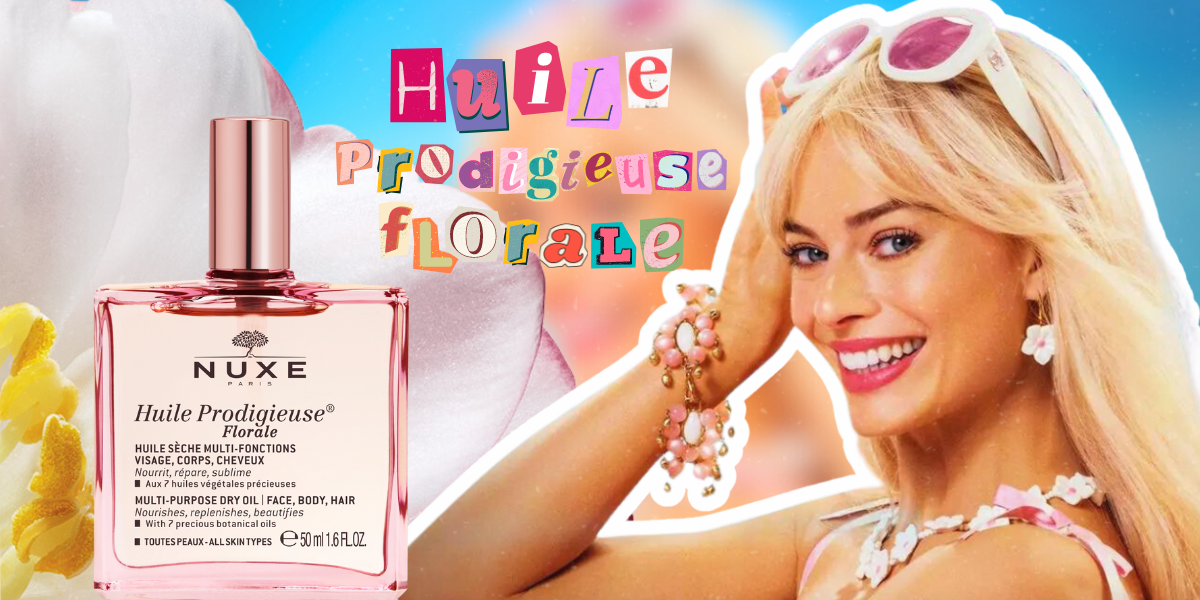 This Barbie Loves Pink! Introducing NUXE Huile Prodigieuse Florale