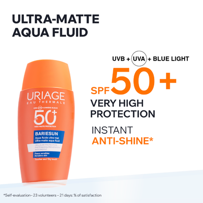 Uriage Bariesun Aqua Fluid Ultra-Mat SPF50+ 50ml