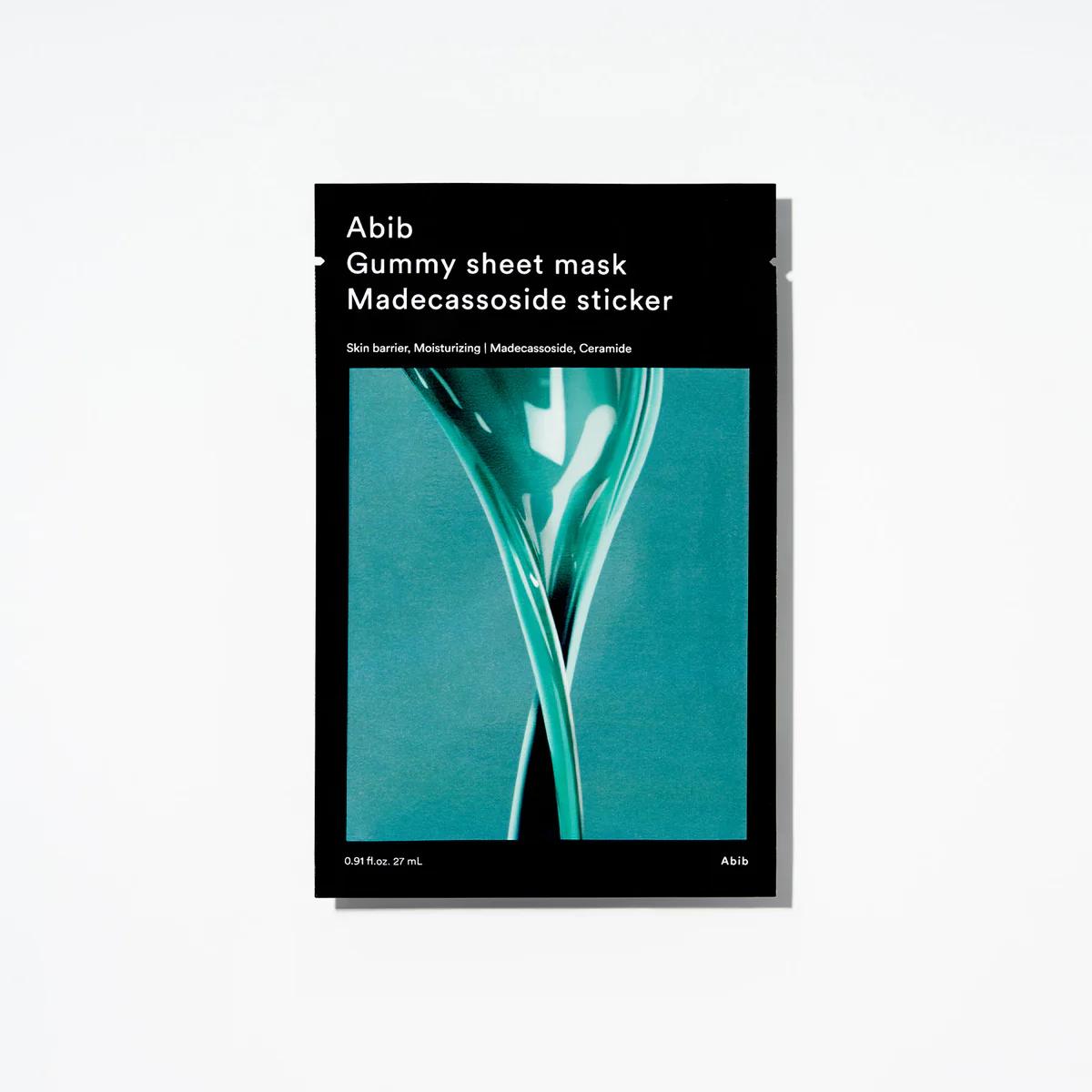 Abib Gummy Sheet Mask Madecassoside Sticker (Single Sheet)
