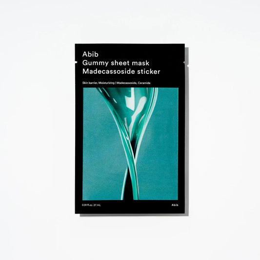 Abib Gummy Sheet Mask Madecassoside Sticker (Single Sheet)