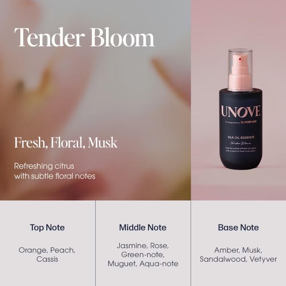 UNOVE Silk Oil Essence (Tender Bloom) 70ml