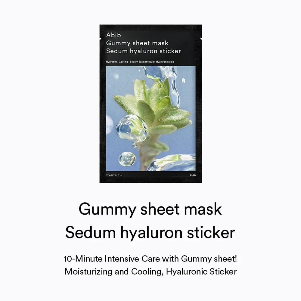 Abib Gummy Sheet Mask Sedum Hyaluron Sticker (Single Sheet)