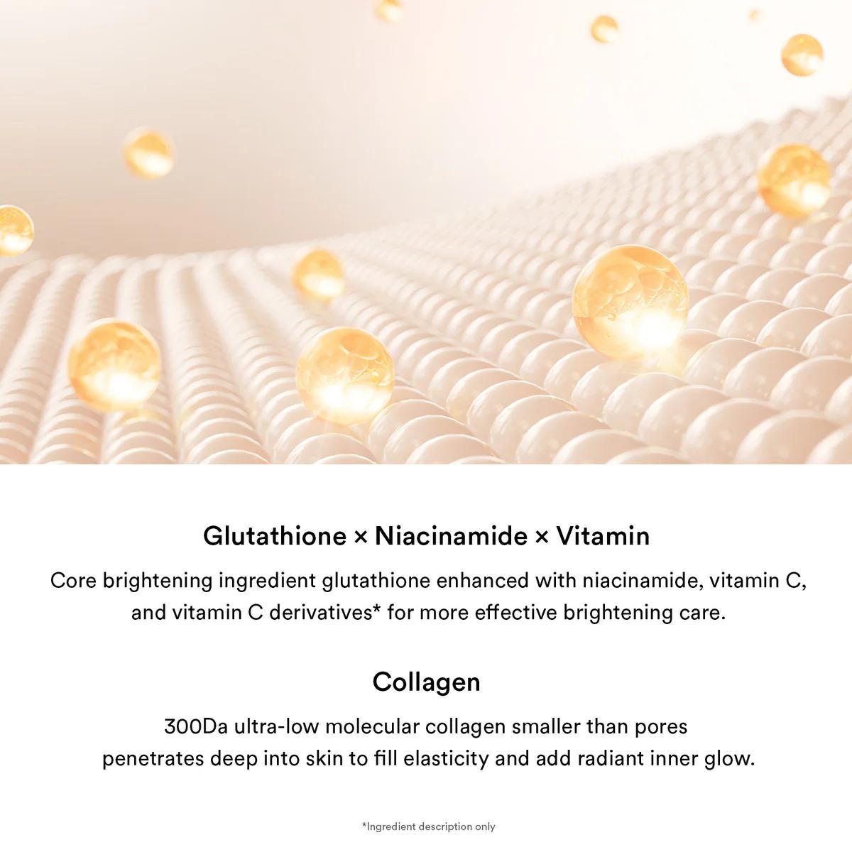 Abib Glow Collagen Mask Glutathione Film (Single Sheet)