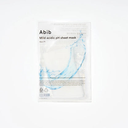 Abib Mild Acidic pH Sheet Mask Aqua Fit (Single Sheet)