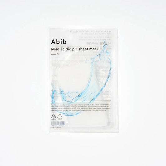 Abib Mild Acidic pH Sheet Mask Aqua Fit (Single Sheet)