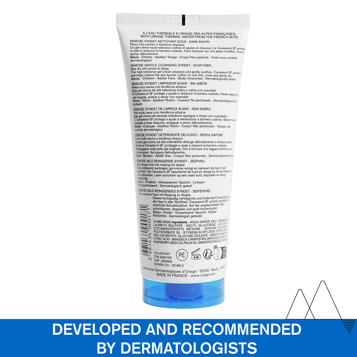 (Medical) Uriage Xemose Gentle Cleansing Syndet 200ml