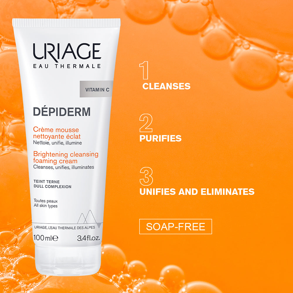 Uriage Depiderm Brightening Cleansing Foaming Cream 100ml