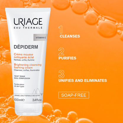 Uriage Depiderm Brightening Cleansing Foaming Cream 100ml