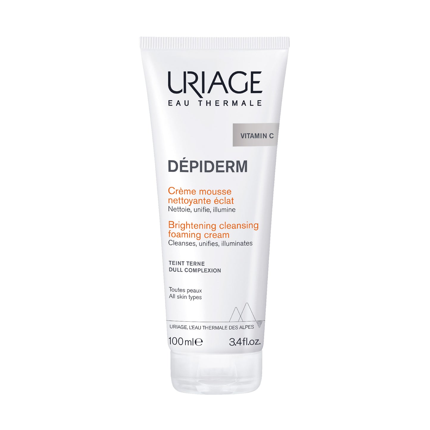 Uriage Depiderm Brightening Cleansing Foaming Cream 100ml