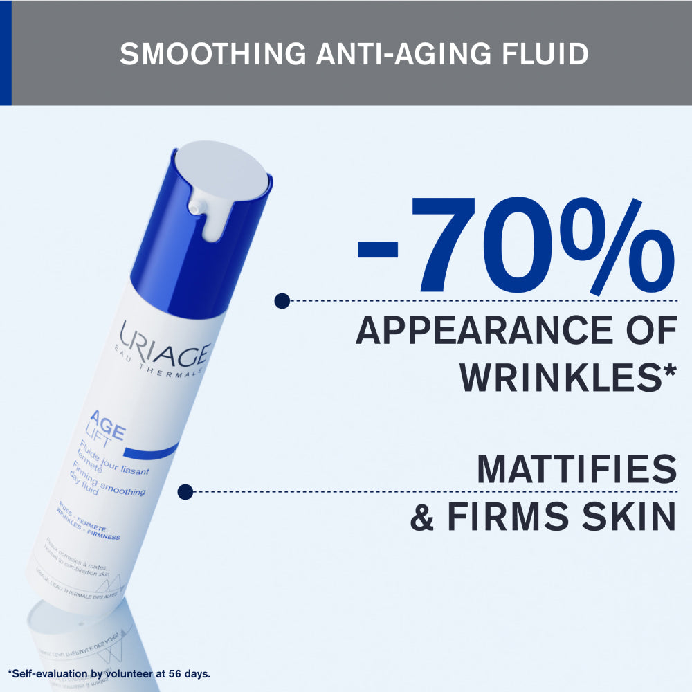 Uriage Age Lift Firming Smoothing Day Fluid 40ml Anti-Aging Day Fluid- Wrinkles, Firmness, Shine