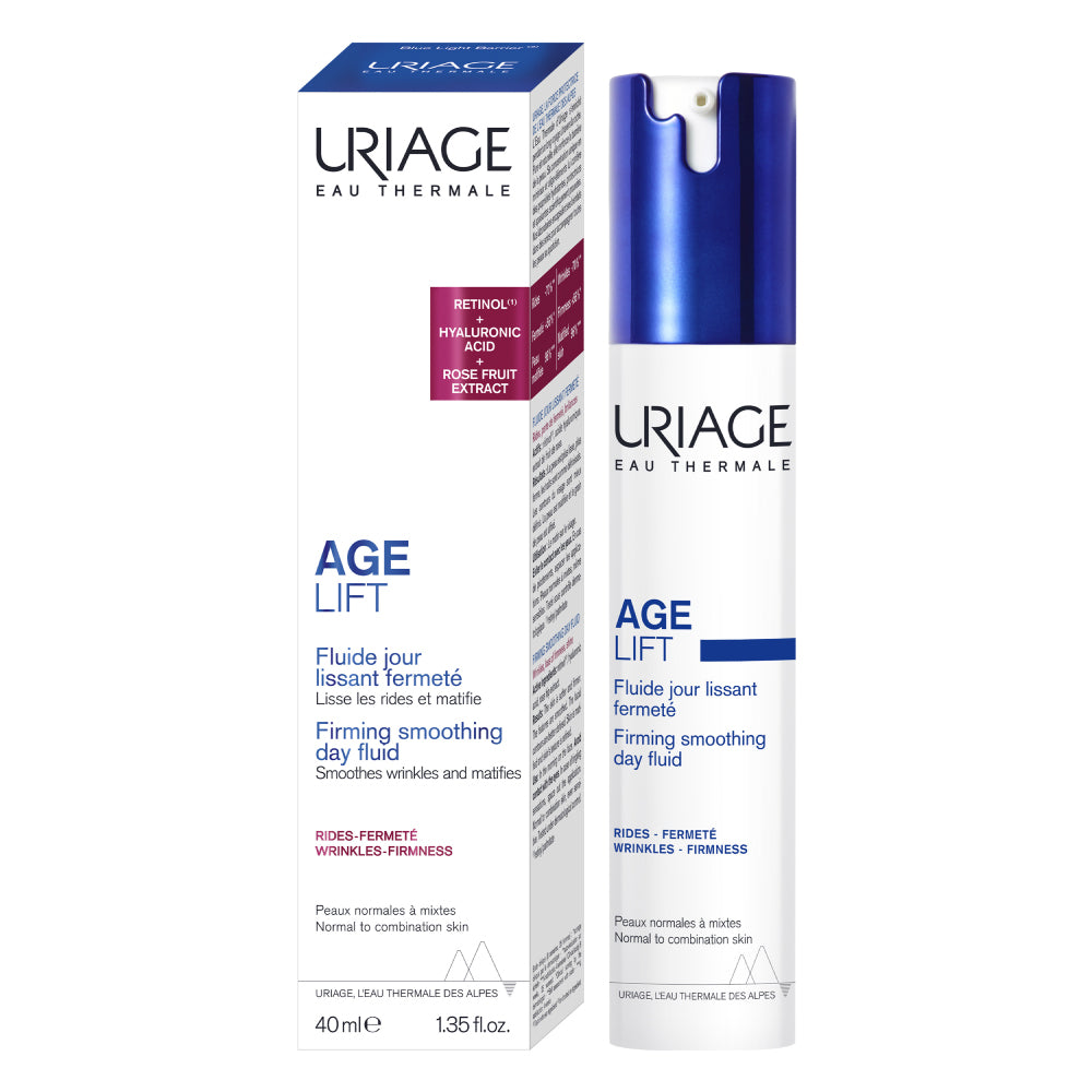 Uriage Age Lift Firming Smoothing Day Fluid 40ml Anti-Aging Day Fluid- Wrinkles, Firmness, Shine