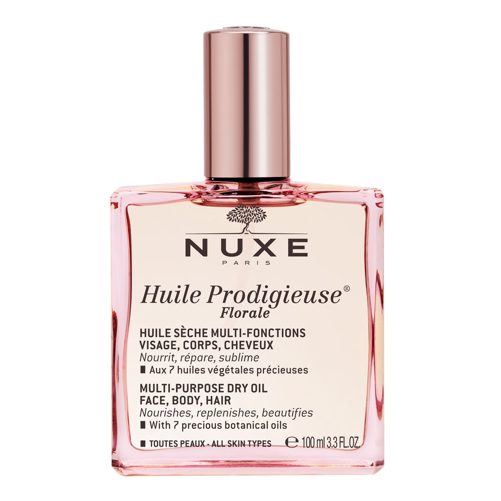 (Bundle) NUXE Huile Prodigieuse Multi-purpose Dry Oil (100ml) + Very Rose Cleansing Foam (150ml) + 10ml Dry Oil