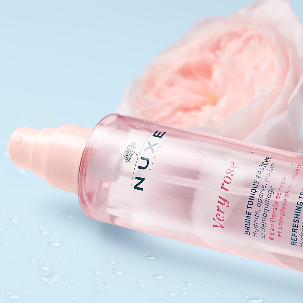 (Bundle) NUXE Very Rose Cleansing Foam 150ml+Very Rose Cleansing Tonic Mist 200ml+Huile Prodigieuse Dry Oil 50ml