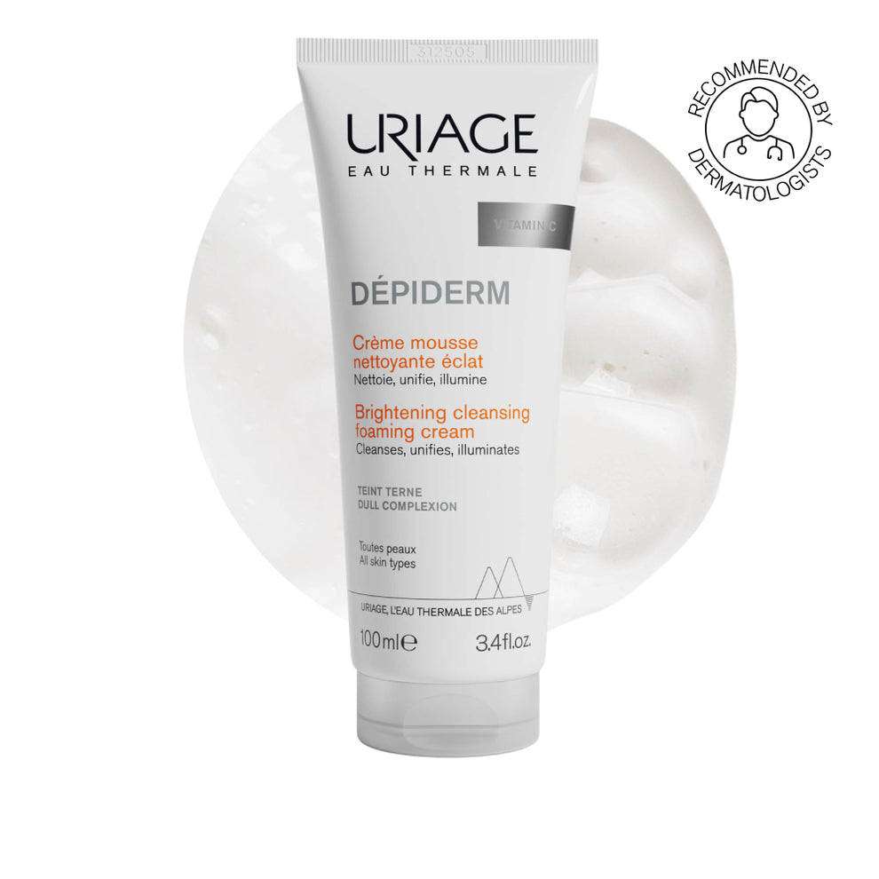 Uriage Depiderm Brightening Cleansing Foaming Cream 100ml – Glowverse