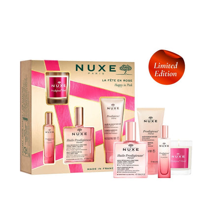 Nuxe Happy in Pink Huile Prodigieuse®  Florale Set