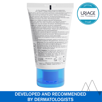 Uriage Bariederm Insulating Repairing Hand Cream 50ml