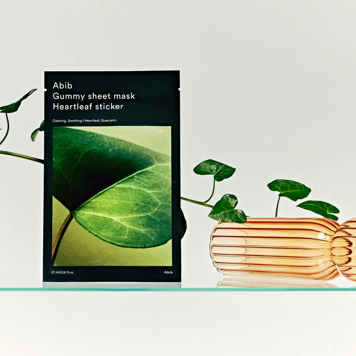 Abib Gummy Sheet Mask Heartleaf Sticker (Single Sheet)