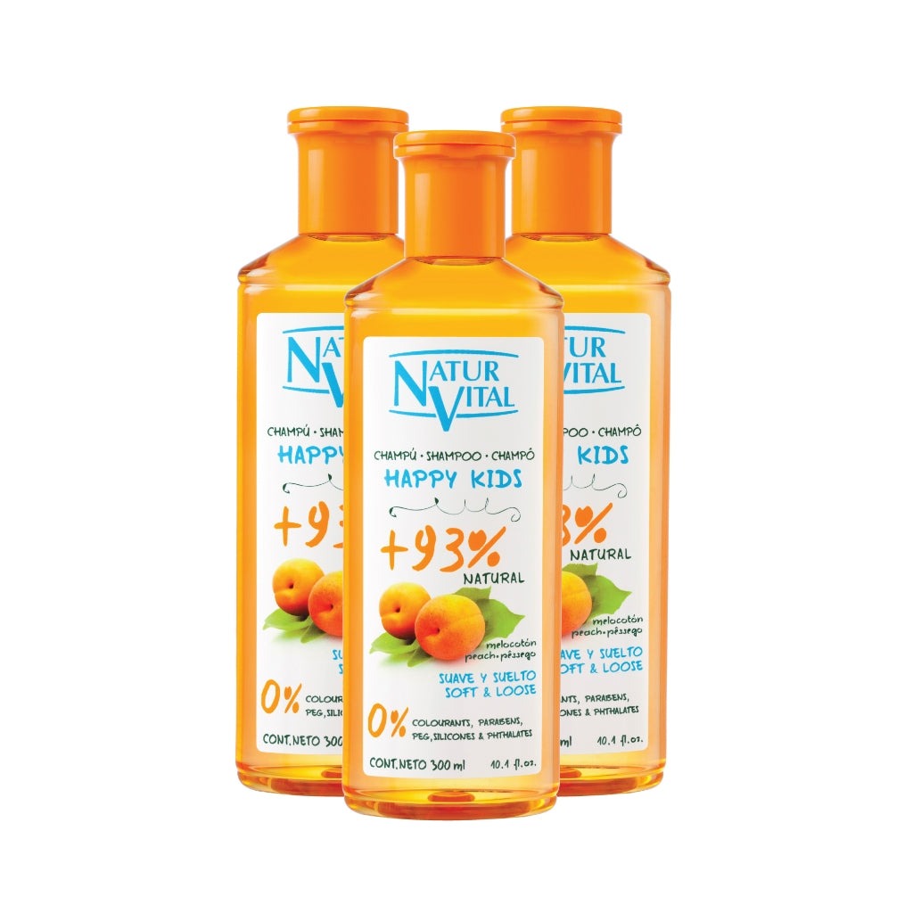 Bundle - Naturvital Happy Hair - Kids (300ml)