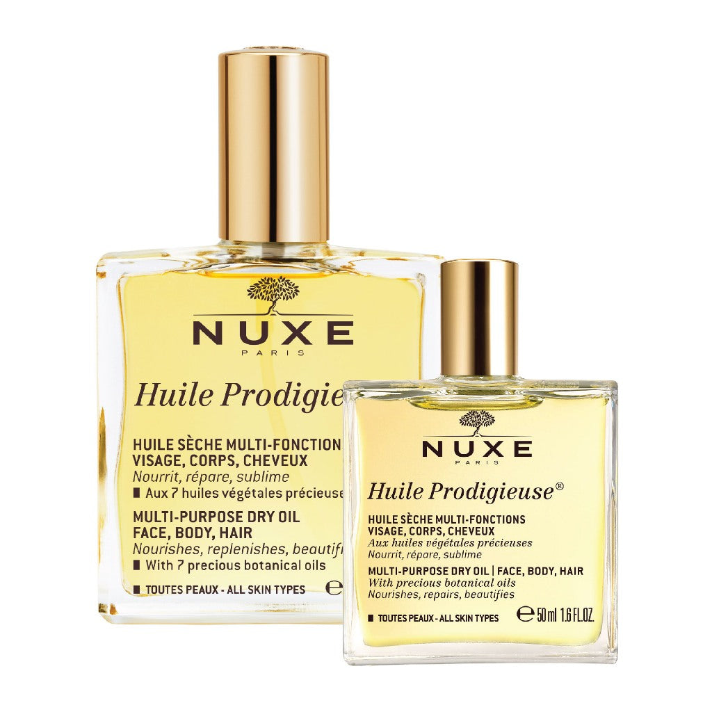 Nuxe HP Dry Oil 100ml + Nuxe HP Dry Oil 50ml (Original / Florale)