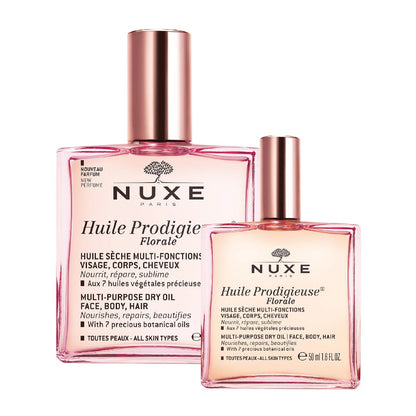 Nuxe HP Dry Oil 100ml + Nuxe HP Dry Oil 50ml (Original / Florale)