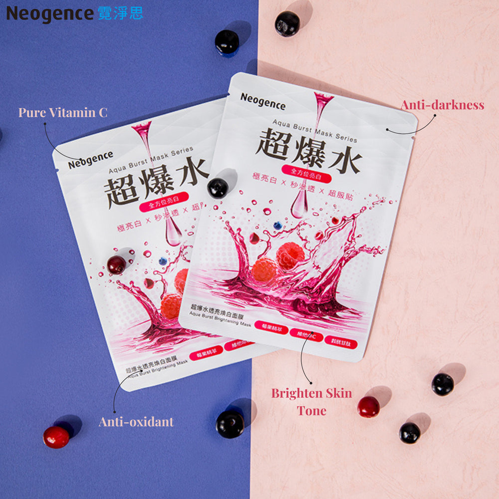 Neogence Aqua Burst Brightening Mask 5pc