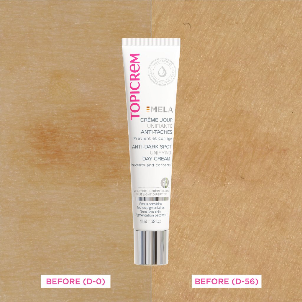 Topicrem Mela Anti-Dark Spot Unifying Day Cream SPF50+ 40ml Lightens Dark Spots, for All Skin Type