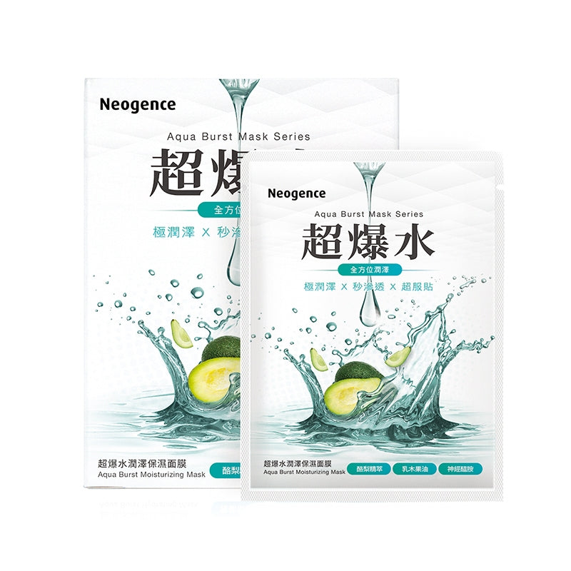 Neogence Aqua Burst Moisturizing Mask 5pc