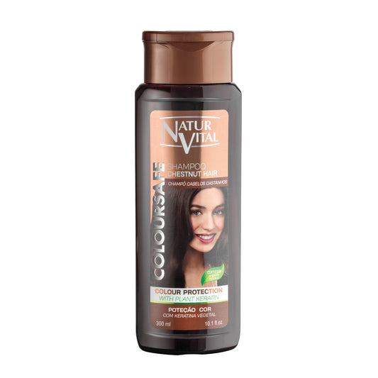 NaturVital Colour Henna Shampoo - Chestnut