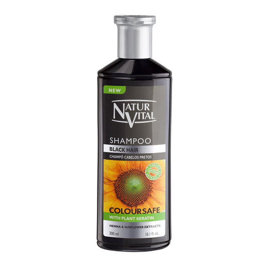 NaturVital Colour Henna Shampoo - Black