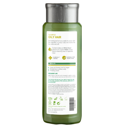 NaturVital Sensitive Oily Hair Shampoo (Lime)