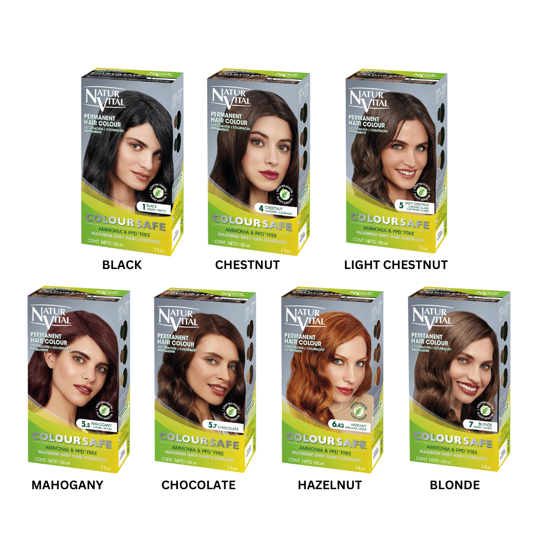 NaturVital ColourSafe Permanent Hair Dye - Chocolate (5.7)